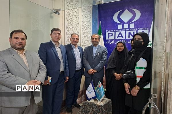 افتتاح دفتر خبرگزاری پانا درآموزش و پرورش منطقه ۱۰