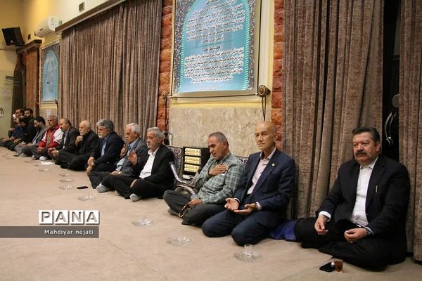 مراسم شهادت امام جعفر صادق(ع) در دفتر امام‌جمعه رودهن