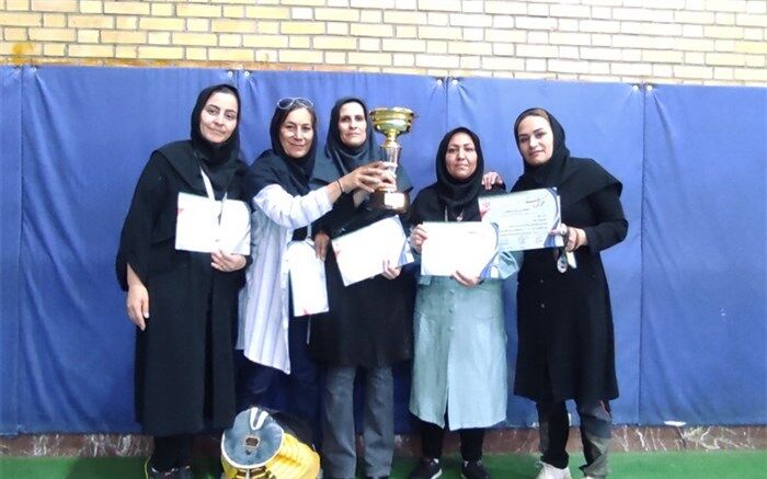 درخشش تیم بدمینتون بانوان فرهنگی ملارد در مسابقات استانی