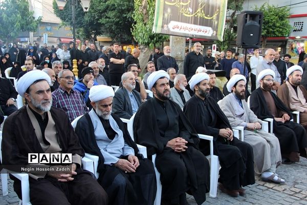 مراسم عزاداری مردم اسلامشهر در سالروز شهادت امام جعفر صادق(ع)