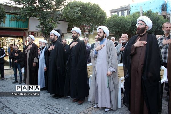 مراسم عزاداری مردم اسلامشهر در سالروز شهادت امام جعفر صادق(ع)