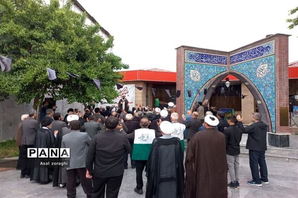 مراسم دسته‌‎روی سالروز شهادت امام صادق علیه السلام در شهر سورک