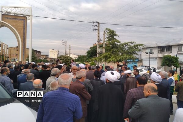 مراسم دسته‌‎روی سالروز شهادت امام صادق علیه السلام در شهر سورک