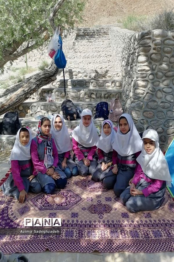 اردوی تفریحی دانش‌آموزان دبستان حضرت زینب(س) شهرستان خاتم