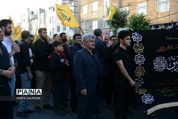 دسته عزاداری به‌مناسبت شهادت امام جعفر صادق در بهارستان 2
