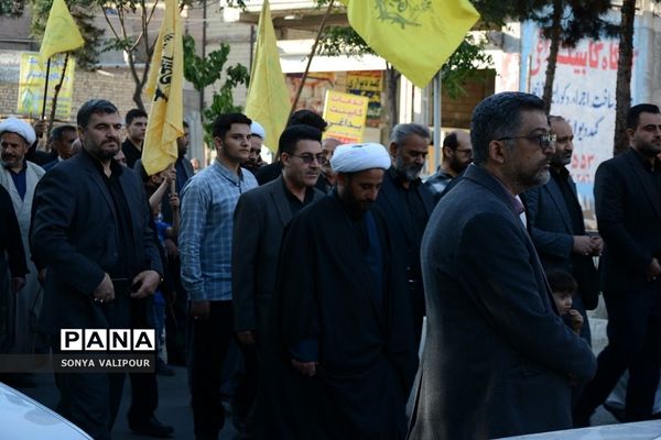 دسته عزاداری به‌مناسبت شهادت امام جعفر صادق در بهارستان 2
