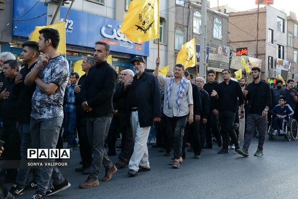 دسته عزاداری به‌مناسبت شهادت امام جعفر صادق در بهارستان 2