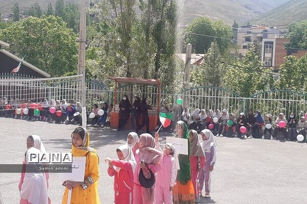 اختتامیه المپیاد ورزشی درون مدرسه‌ای در مدرسه سادات رودهن