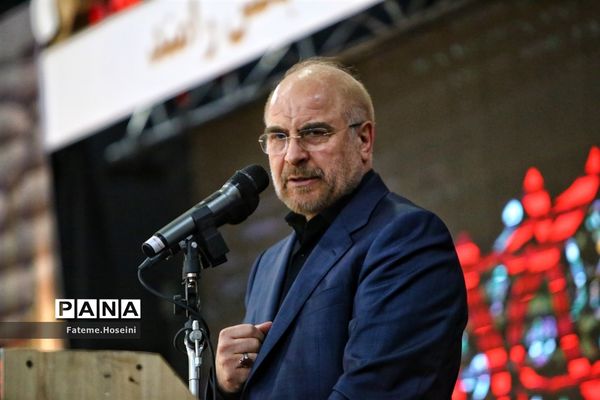 یادواره ۱۷۰ شهید بخش رامند شهر دانسفهان قزوین با حضور رئیس مجلس