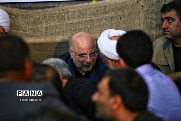 یادواره ۱۷۰ شهید بخش رامند شهر دانسفهان قزوین با حضور رئیس مجلس