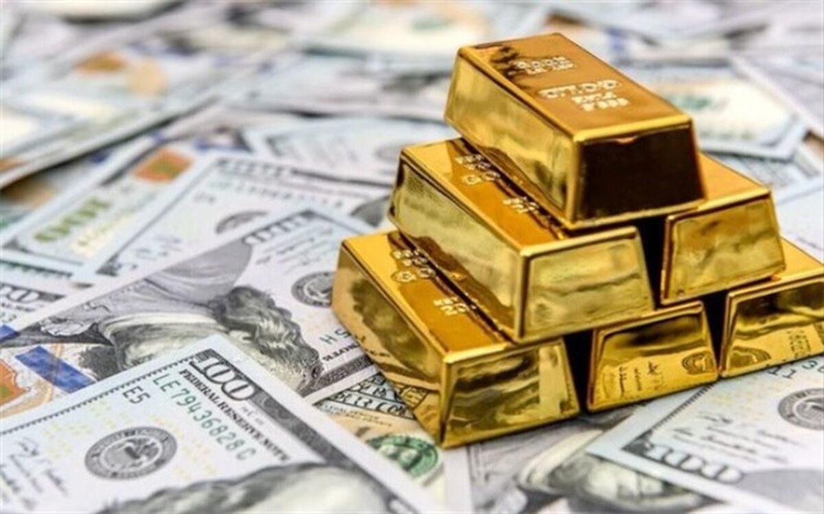 کاهش قیمت طلا و ثبات دلار و درهم