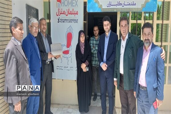 بازدید از دست آوردهای دانش‌آموزان هنرستان جهانیان بهنمیر