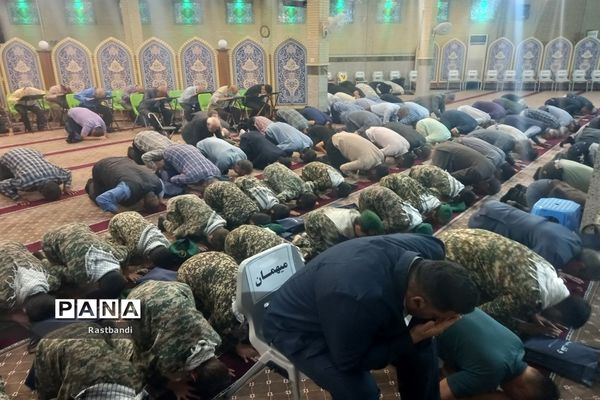 حضور وزیر فرهنگ و ارشاد اسلامی در مسجد احباب الحسین(ع)