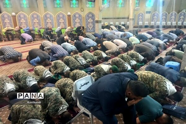 حضور وزیر فرهنگ و ارشاد اسلامی در مسجد احباب الحسین(ع)