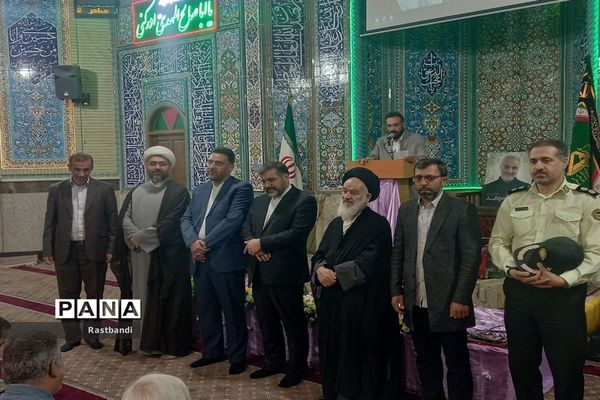 حضور وزیر فرهنگ و ارشاد اسلامی در مسجد احباب الحسین(ع)