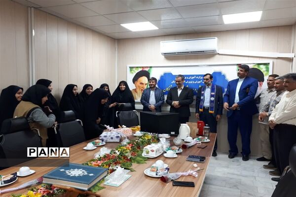 سفر مدیر سازمان دانش‌آموزی استان خوزستان به شادگان
