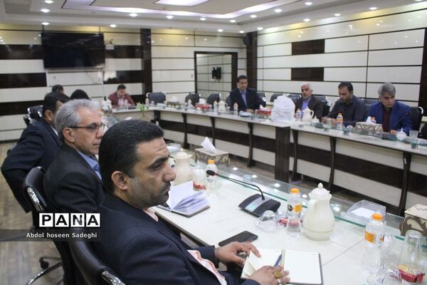جلسه شورای معاونان آموزش و پرورش استان بوشهر