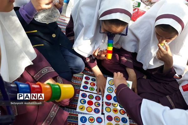 اردوی دانش‌آموزان دبستان حضرت زهرا(س) ۲ رودهن در آخرین روز سال تحصیلی