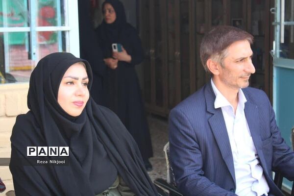 آیین یادبود خیر مدرسه‌ساز‌ حاج علی اکبر واعظی در ناحیه یک بهارستان