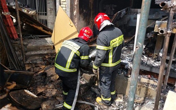 آتش انبار مولوی خاموش شد