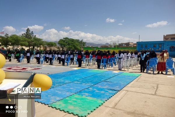 اختتامیه المپیاد‌های ورزشی درون‌مدرسه‌ای در شهرستان کاشمر