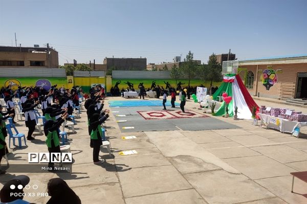 اختتامیه المپیاد‌های ورزشی درون‌مدرسه‌ای در شهرستان کاشمر