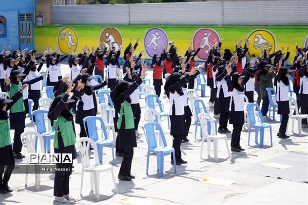 اختتامیه المپیاد‌های ورزشی درون‌مدرسه‌ای در شهرستان کاشمر