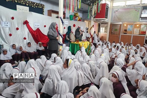 جشن ولادت حضرت معصومه(س) و روز دختر در دبستان حضرت زهرا(س) یک رودهن