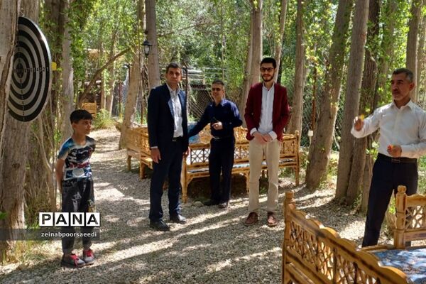 اردوی تفریحی و آموزشی معاونان و مربیان پرورشی در روستای فرح‌آباد شهرستان فیروزکوه