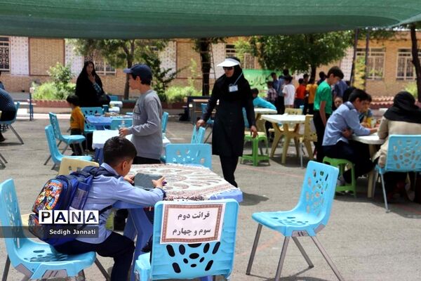 اجرای مسابقات قرآن در شهرستان آباده