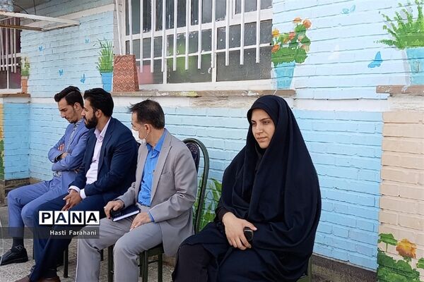 مراسم روز دختر در مدرسه دخترانه ریحانه‌النبی شهرستان قرچک‌
