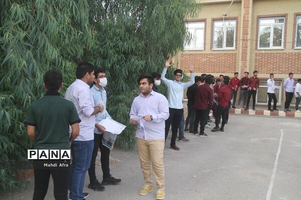 برگزاری اولین آزمون نهایی دانش‌آموزان پایه دوازدهم شهرستان بهبهان