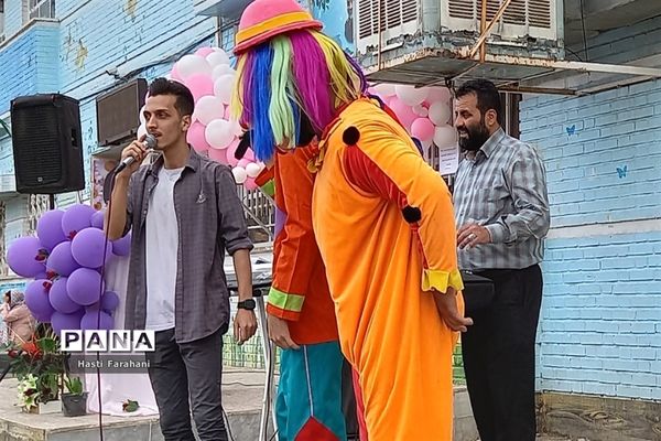 مراسم روز دختر در مدرسه دخترانه ریحانه‌النبی شهرستان قرچک‌