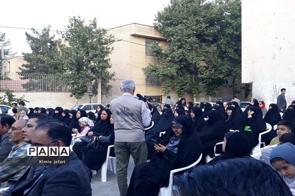 آیین افتتاحیه کتابخانه‌ وقفی حضرت خدیجه (س) در مشهد