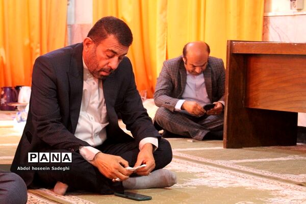 زیارت عاشورا در اداره‌کل آموزش و پرورش استان بوشهر