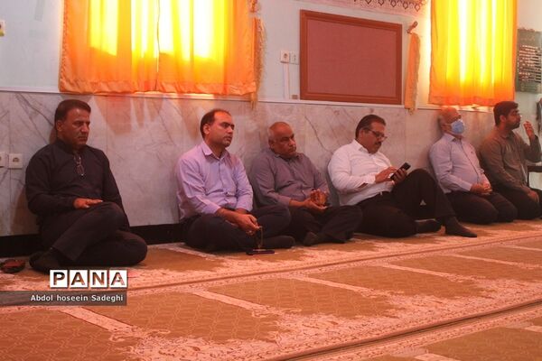 زیارت عاشورا در اداره‌کل آموزش و پرورش استان بوشهر
