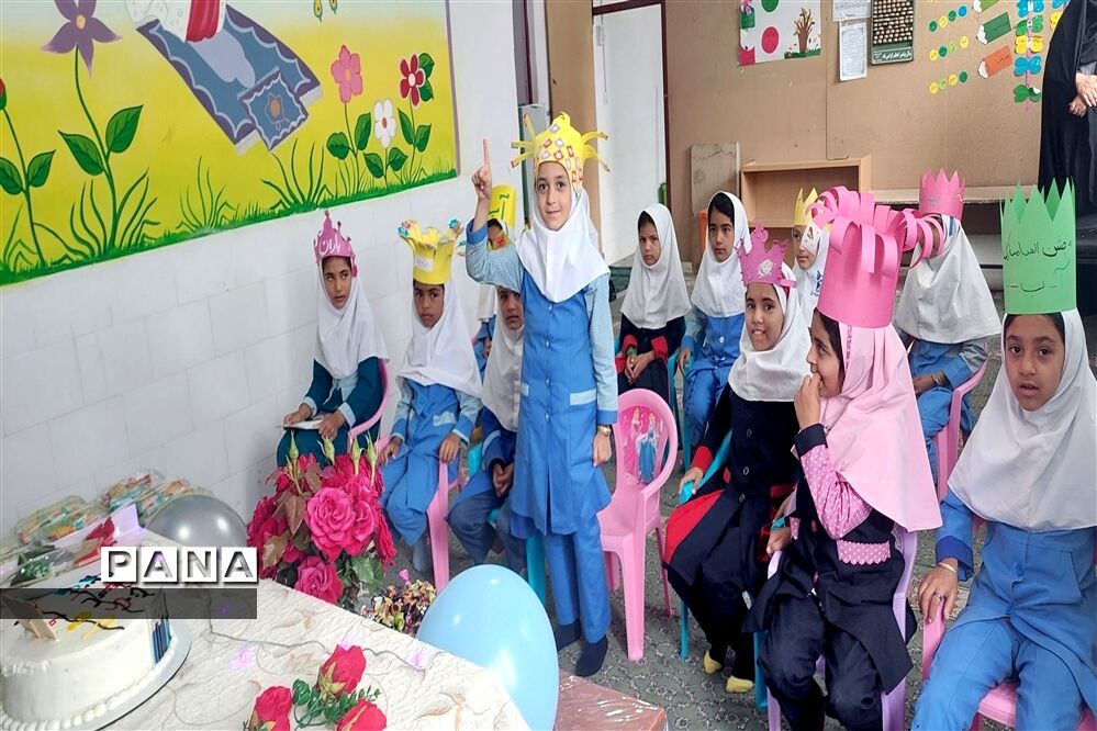 برپایی جشن الفبای دانش‌آموزان کلاس اولی مدرسه هاشمی نژاد خاتم