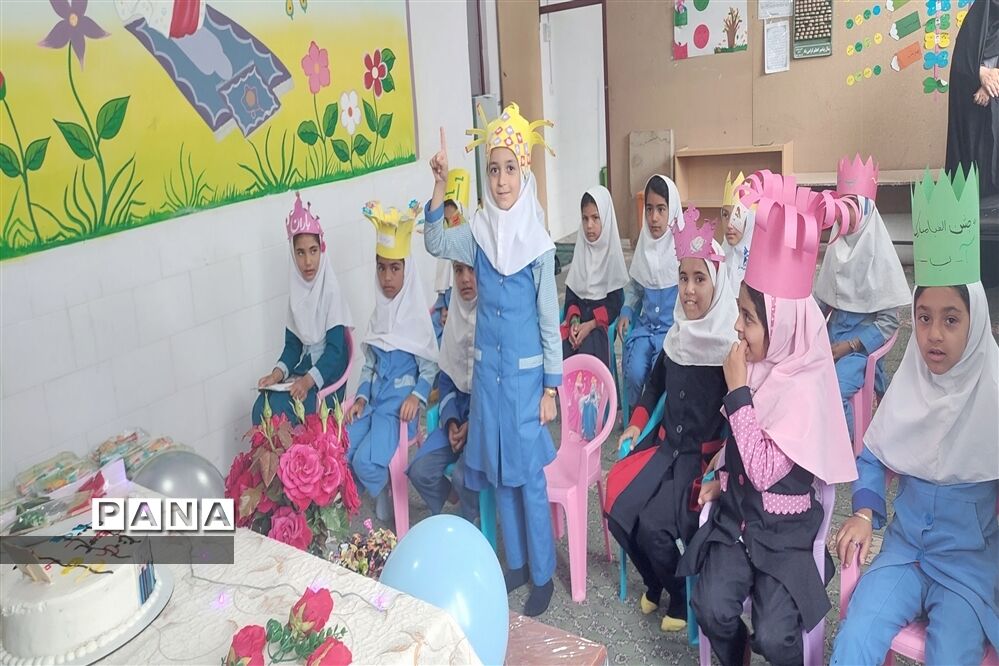 برپایی جشن الفبای دانش‌آموزان کلاس اولی مدرسه هاشمی نژاد خاتم