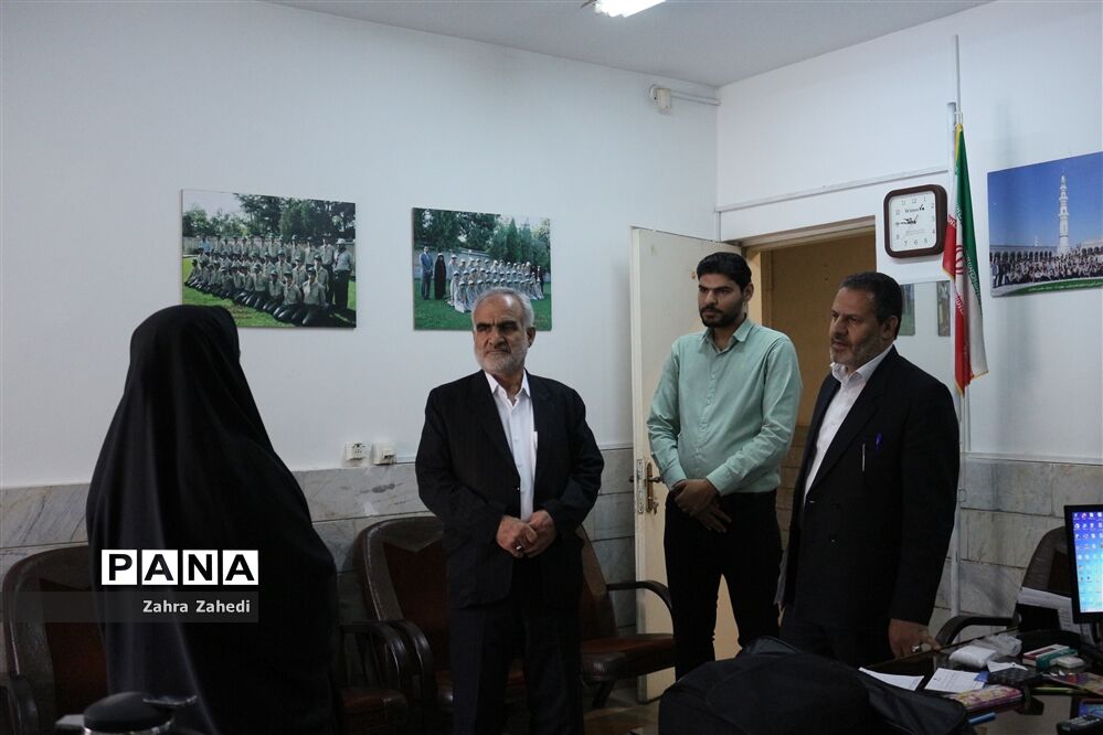 بازدید مدیرکل آموزش‌وپرورش استان مرکزی از سازمان دانش‌آموزی