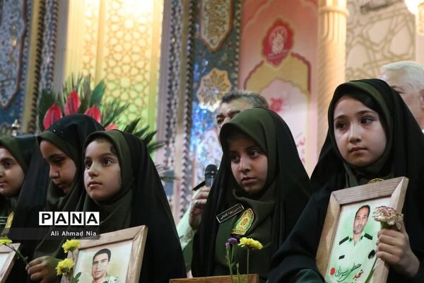 مراسم جشن دختران و دهه کرامت در حرم حضرت معصومه(س)