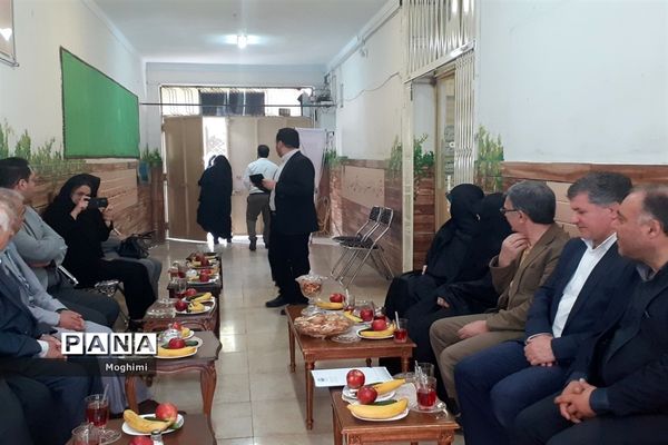 مراسم کلنگ‌زنی دبستان خیرساز شهید مفتح منطقه ۱۳