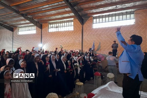 حضور دختران حضرت معصومه در شهرستان سرچهان