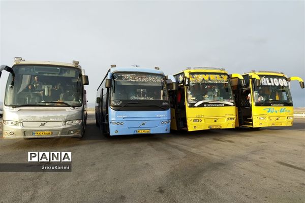 اردوی تفریحی دانش‌آموزان دبستان پرنیان شهرستان ابرکوه