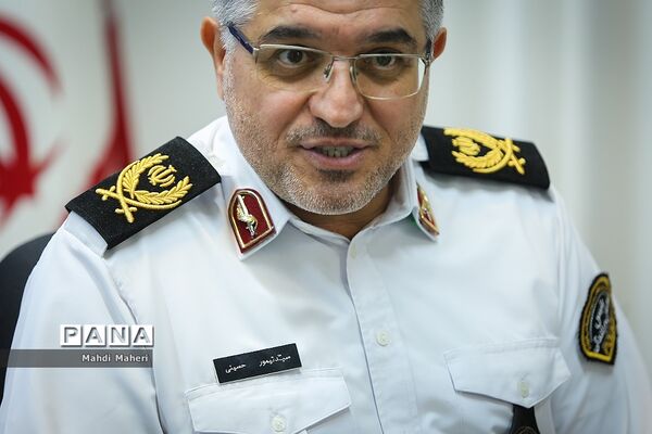 بازدید جانشین رئیس پلیس راهور از خبرگزاری پانا