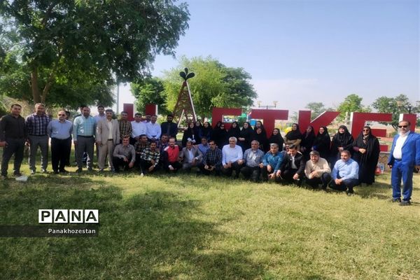 اردوی راهیان پیشرفت مسئولان سازمان دانش‌آموزی خوزستان به مناسبت سالروز آزادسازی خرمشهر قهرمان