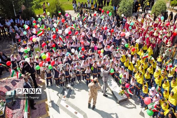 مراسم سوم خرداد، سالروز فتح خرمشهر در جوار شهید گمنام شهر فیض‌آباد