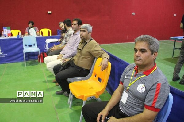 مسابقات تنیس روی میز فرهنگیان  استان بوشهر