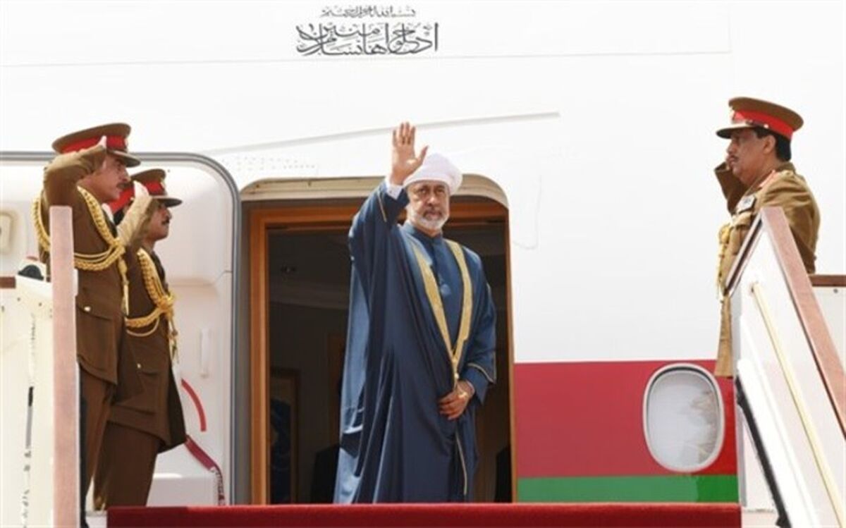 سلطان عمان راهی تهران شد