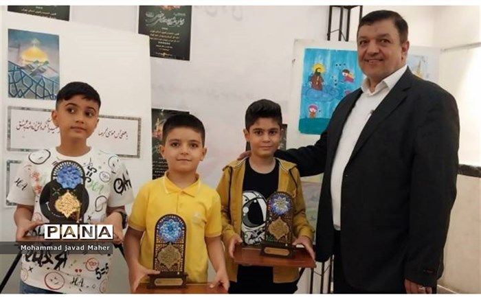 کسب رتبه برتر دانش‌آموزان شهرقدسی در جشنواره کشوری جوانه‌های رضوی