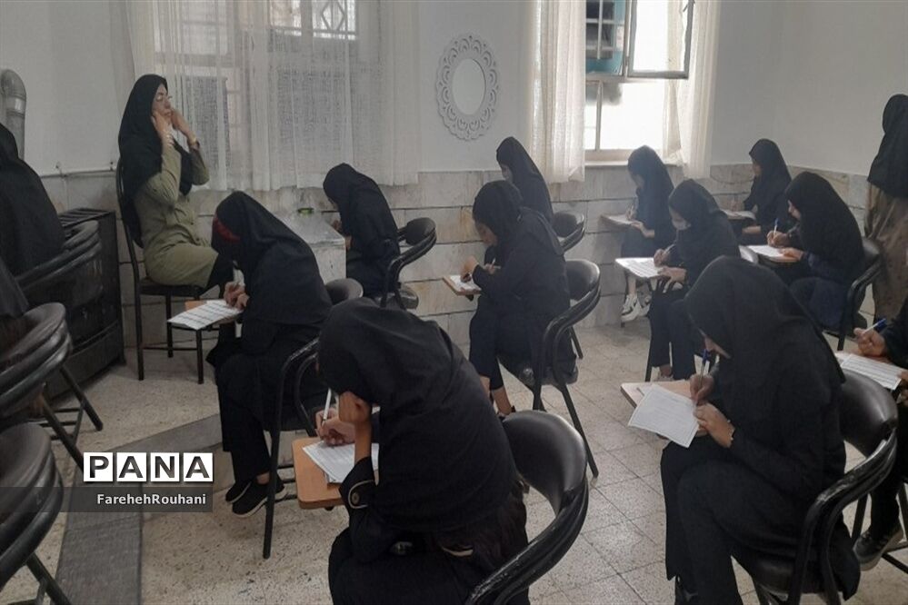 برگزاری امتحانات خرداد ماه در شهرستان خلیل‌آباد